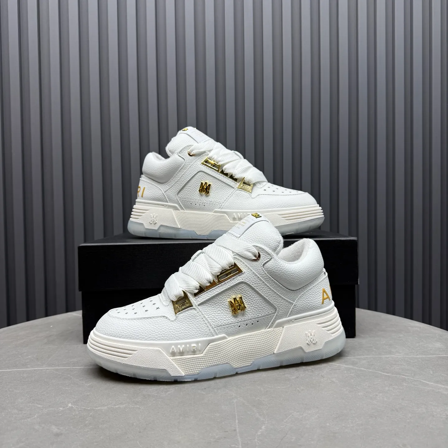 Men's shoes 💰660💰 AMIRI AMIRI trendy brand hot sale 🔥 Available all year round, couples 💑 Official website synchronization Imported fabrics 1⃣️ vs 1⃣️ replica, original factory special original sole, 35-45 (45. non-refundable)